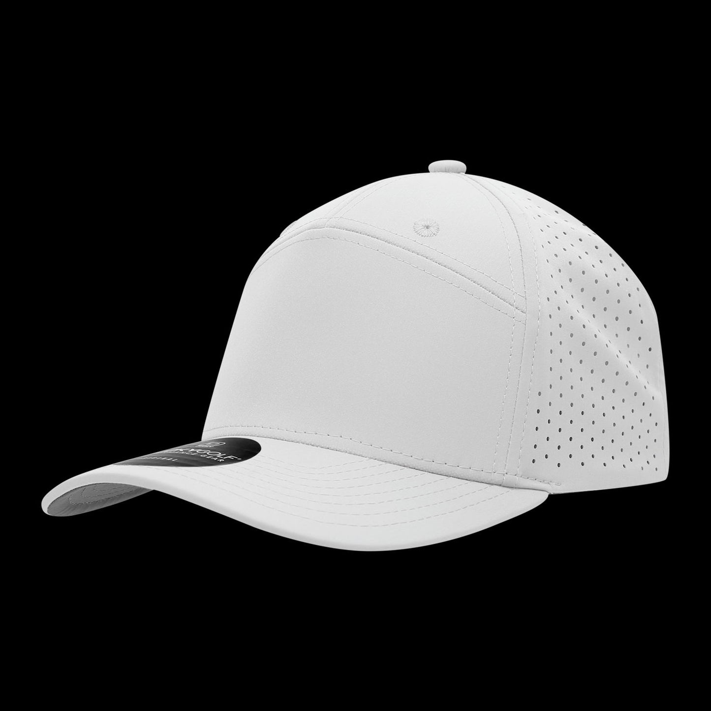 7 Panel Perforated Cap – Breathable Streetwear Headwear