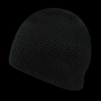 Door Mat Beanie – Textured Knit Winter Cap