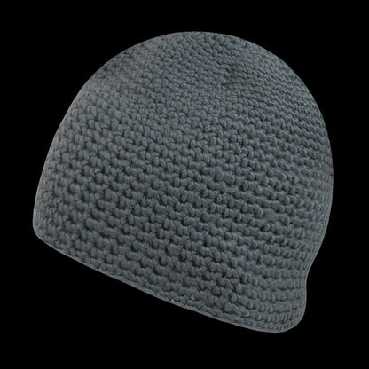 Door Mat Beanie – Textured Knit Winter Cap