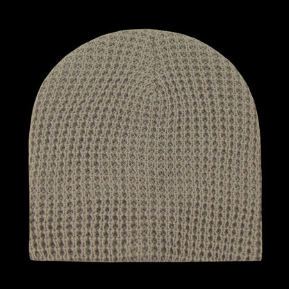 Waffle Beanies – Textured Knit Winter Cap | 8011