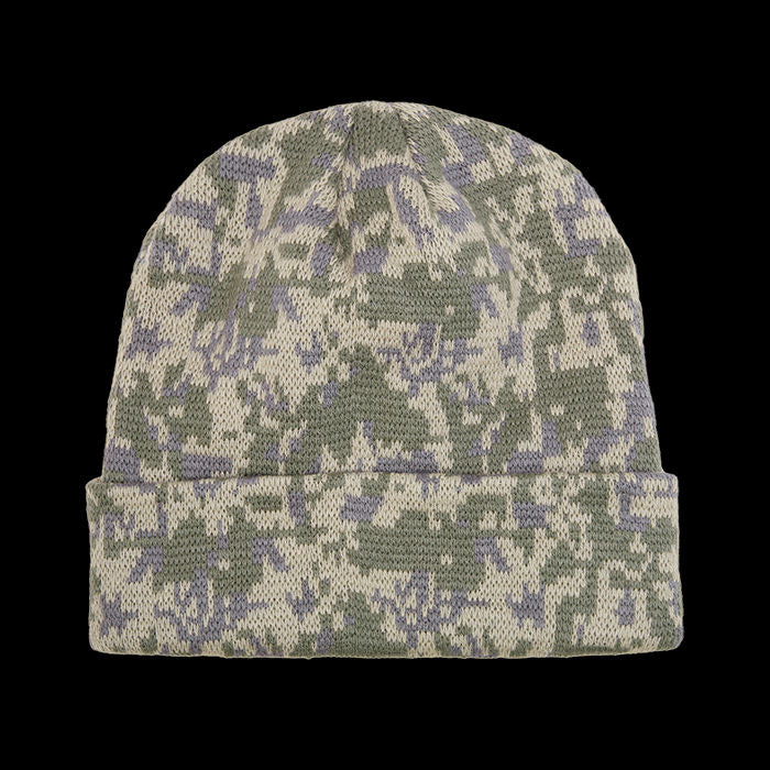 Camo Long Beanie – Adjustable Winter Knit Cap | 8030