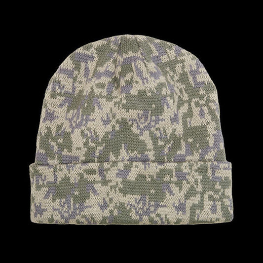 Camo Long Beanie – Adjustable Winter Knit Cap | 8030