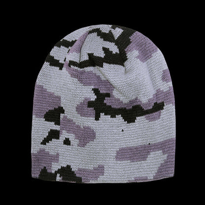Camo Short Beanie – Camouflage Winter Cap