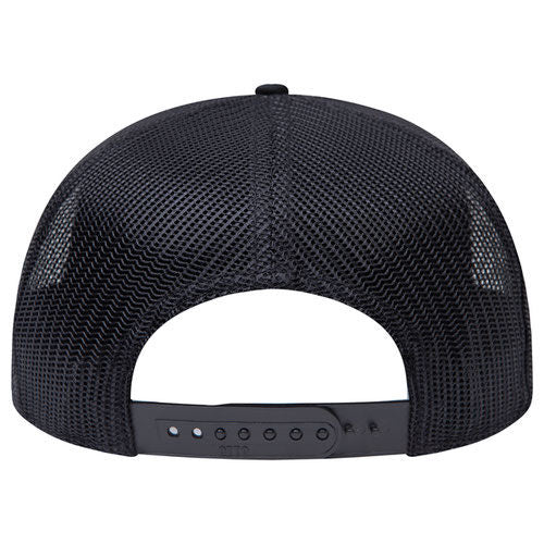 OTTO CAP® OTTO SNAP 5 Panel Pro Style Mesh Back Trucker Snapback Hat