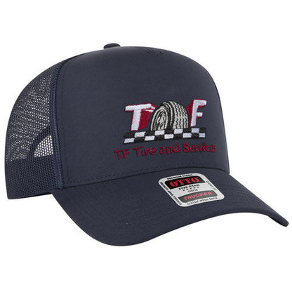 OTTO CAP® 5 Panel Mid Profile Mesh Back Trucker Hat