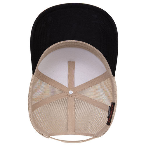 OTTO CAP® 5 Panel Mid Profile Mesh Back Trucker Hat