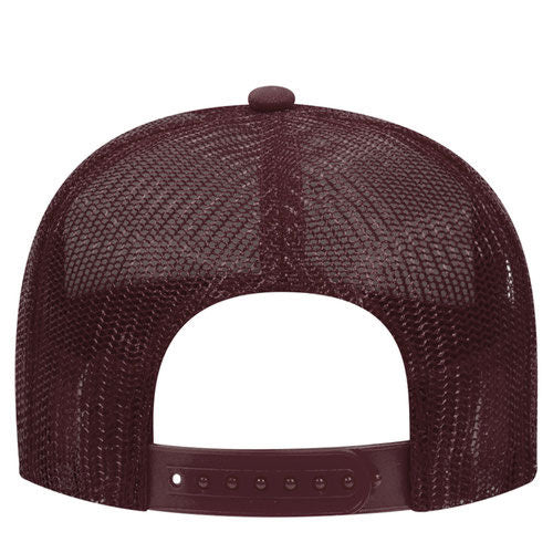OTTO CAP® 5 Panel Mid Profile Mesh Back Trucker Hat