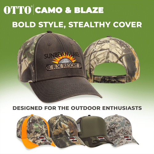 OTTO CAP® OTTO SNAP 6 Panel Pro Style Snapback Hat