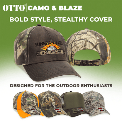 OTTO CAP® OTTO SNAP 6 Panel Pro Style Snapback Hat