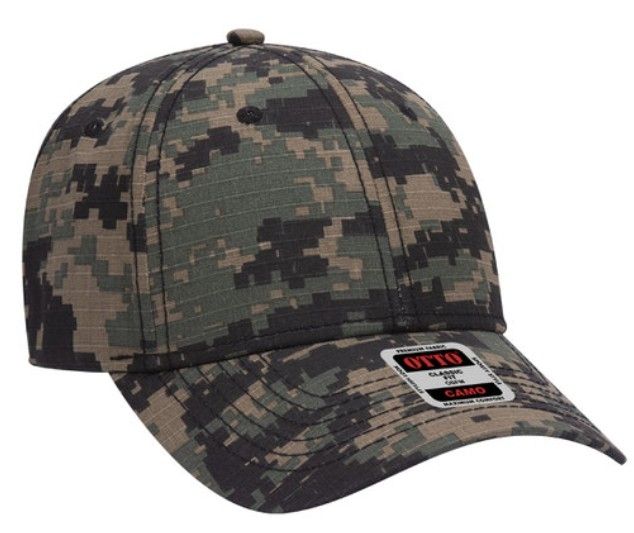 OTTO Cap Camouflage Garment Washed Baseball (Replaces 103-1178)