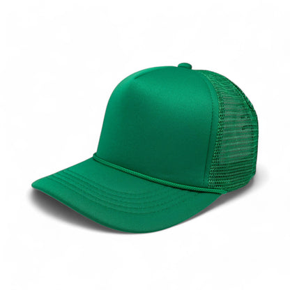 BASIC CAPS - Plain Foam Trucker Hat 8004