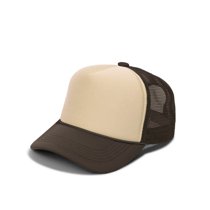 BASIC CAPS - Plain Foam Trucker Hat 8004