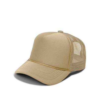 BASIC CAPS - Plain Foam Trucker Hat 8004