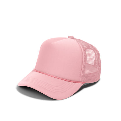 BASIC CAPS - Plain Foam Trucker Hat 8004