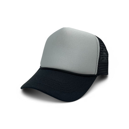 BASIC CAPS - Plain Foam Trucker Hat 8004