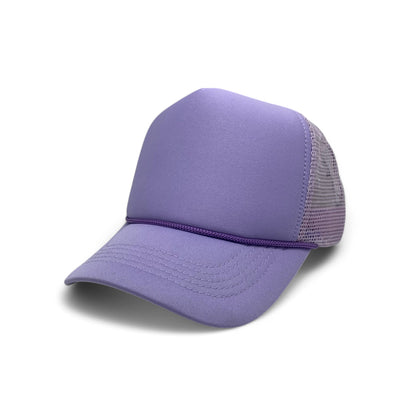 BASIC CAPS - Plain Foam Trucker Hat 8004