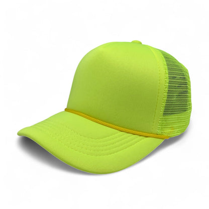 BASIC CAPS - Plain Foam Trucker Hat 8004