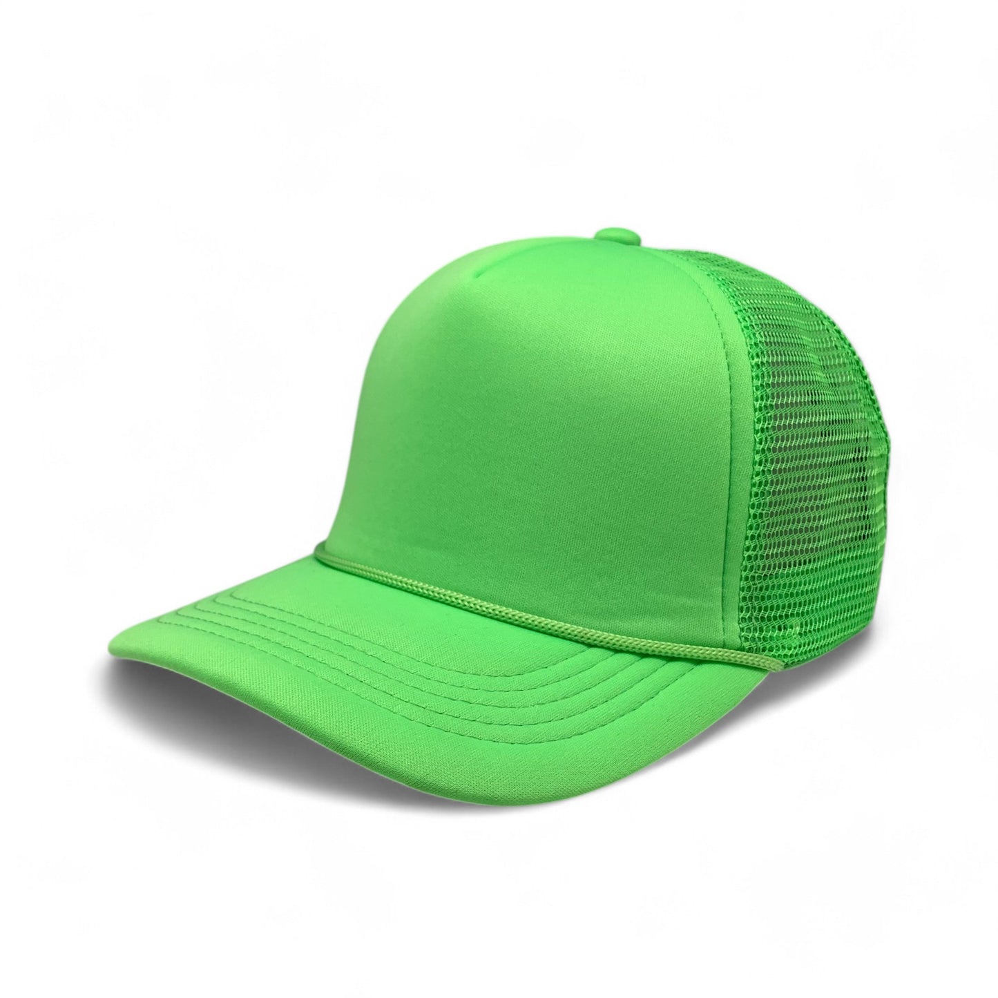 BASIC CAPS - Plain Foam Trucker Hat 8004