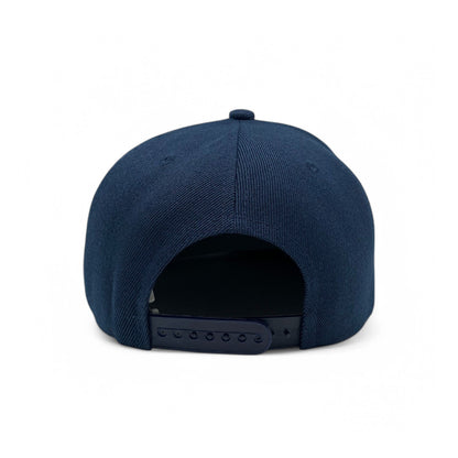 Basic Cap Plain Poly Snapback Hat 8002