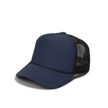 BASIC CAPS - Plain Foam Trucker Hat 8004