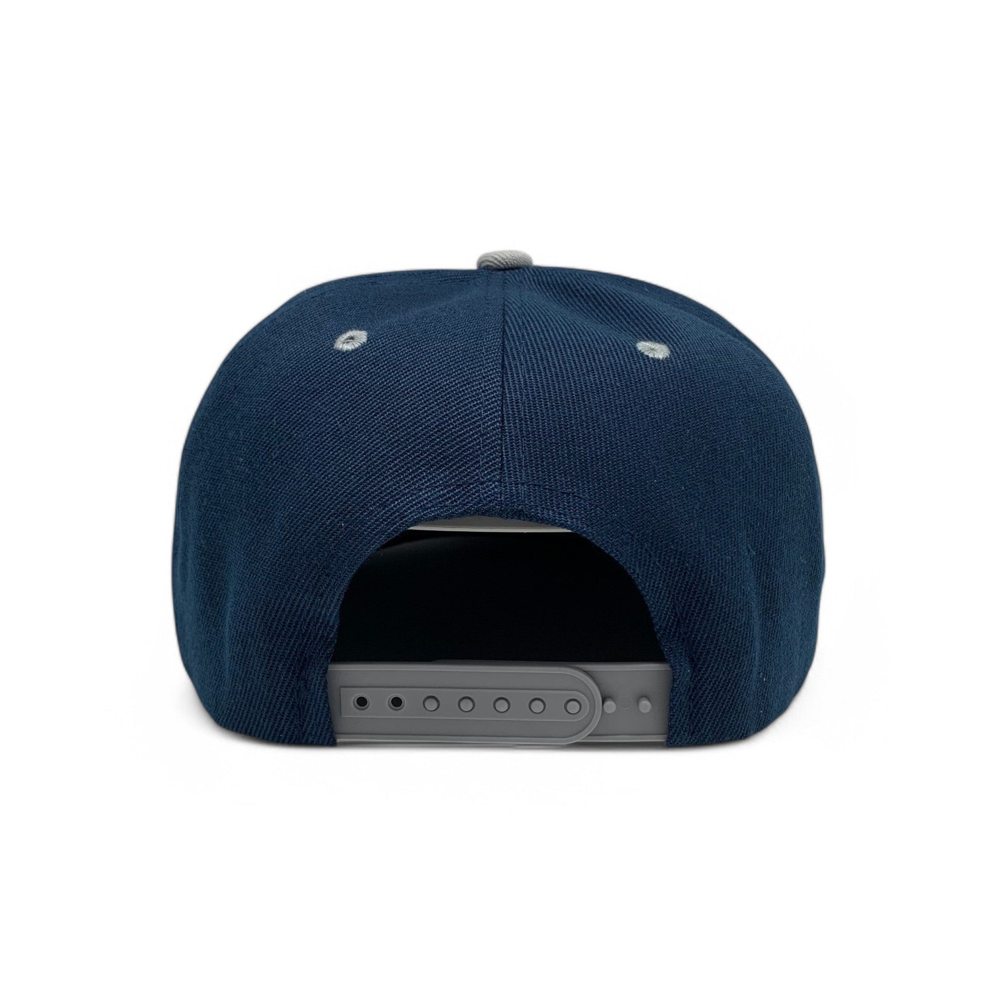 Basic Cap Plain Poly Snapback Hat 8002