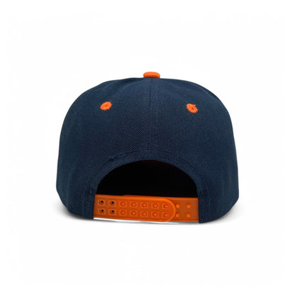 Basic Cap Plain Poly Snapback Hat 8002