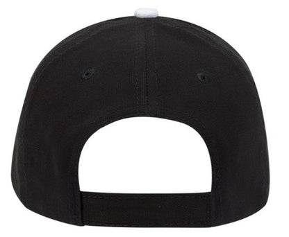 Blank Caps | Otto Brushed Cotton Canvas Sandwich Visor Low Profile
