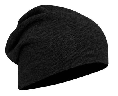 Otto Acrylic Knit Slouch Beanie 11 3/4 Inch