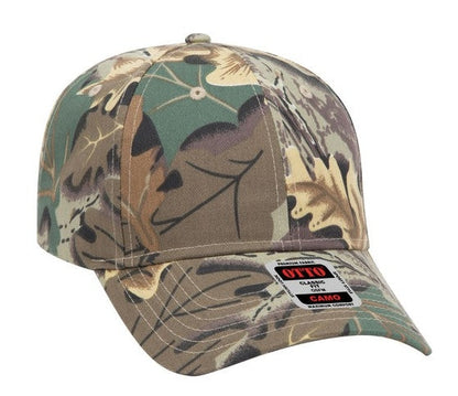 Otto Camouflage Cotton Twill Low Profile Pro Style