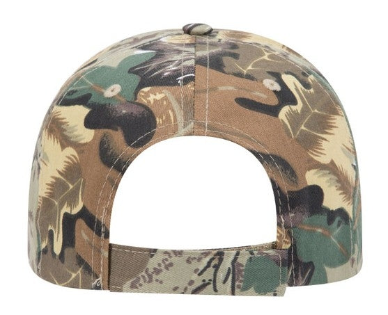 Otto Camouflage Cotton Twill Low Profile Pro Style