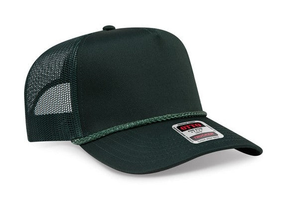 Budget Caps Otto Cotton Twill High Crown Golf Style Mesh Back