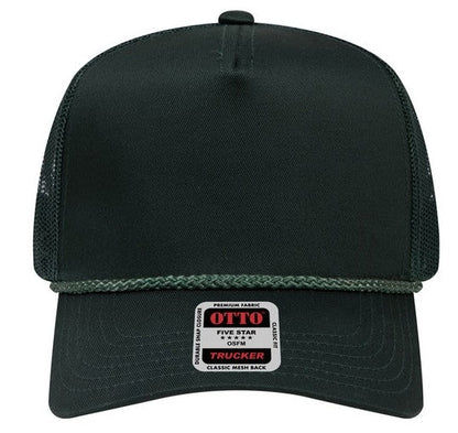 Budget Caps Otto Cotton Twill High Crown Golf Style Mesh Back
