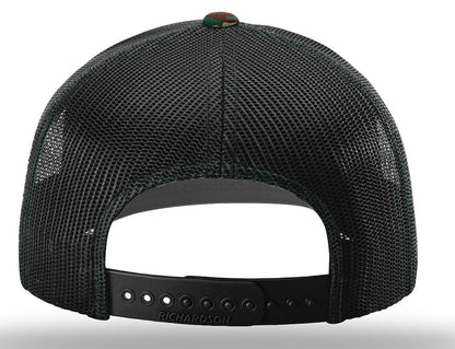 Richardson Trucker Camo Pattern Twill Mesh
