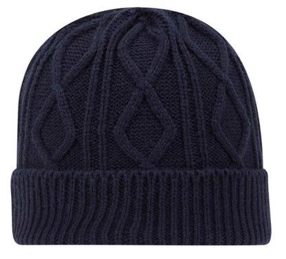 Otto Acrylic Knit Cable Knit Beanie