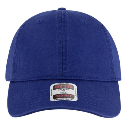 Garment Washed Superior Combed Cotton Twill Six Panel Low Profile
