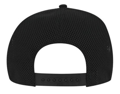 Otto 5 Panel Mid Profile Mesh Back Trucker Snapback Hat