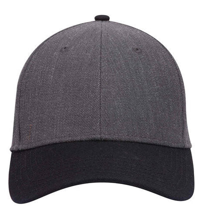Otto Wool Blend Twill Six Panel Low Profile Baseball Cap