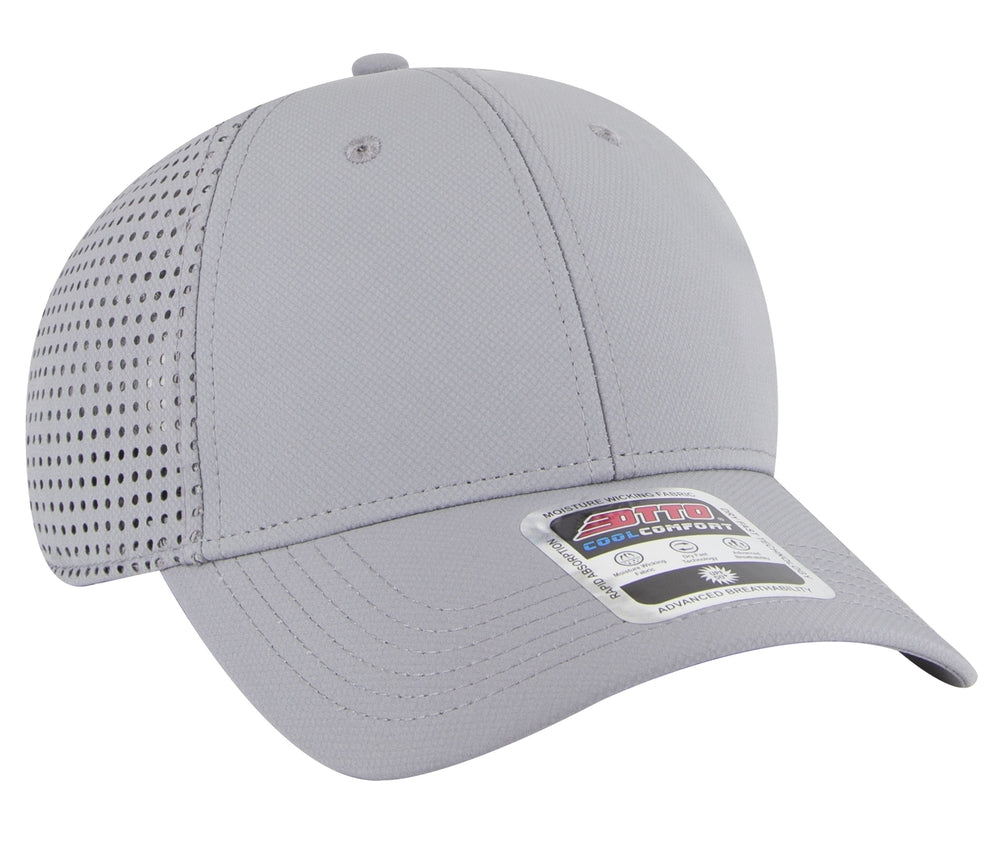 UPF 50+ Cool Comfort Stretchable Knit Perforated Back 6 Panel Low Profile