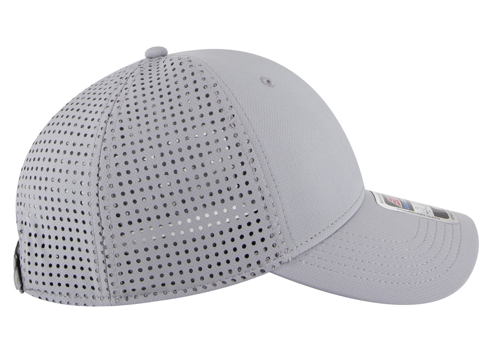 UPF 50+ Cool Comfort Stretchable Knit Perforated Back 6 Panel Low Profile