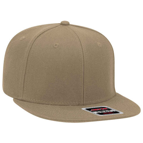 Otto Alternative Wool Twill Flat Visor Mid Profile