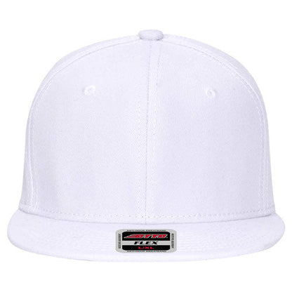 Otto Flex Stretchable Wool Blend Twill Flat Visor