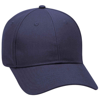 OTTO Cap 6 Panel Low Profile Brushed Cotton Blend Twill Baseball Cap