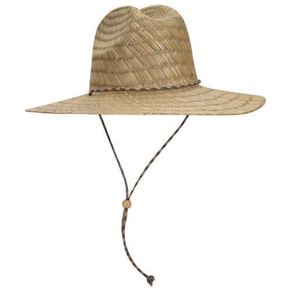 Otto Straw Lifeguard Hat w/Adjustable Cord