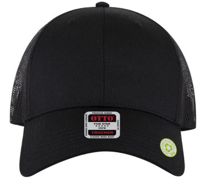 OTTO Cap 6 Panel Low Profile Mesh Back Trucker Hat 83-4