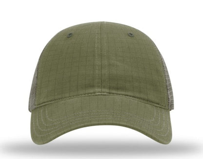 Richardson 6 Panel Trucker Mesh Relaxed Tactical