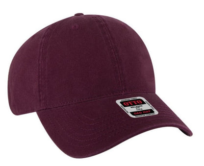 Otto-6 Panel Low Profile Dad Hat 18-1322