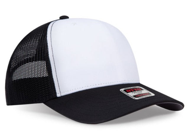 Otto Seamless 6 Panel Mid Profile Mesh Back Trucker Hat 1120-1