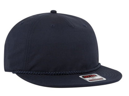 OTTO Cap 5 Panel Pro Style Roped Snapback Hat 9505-3