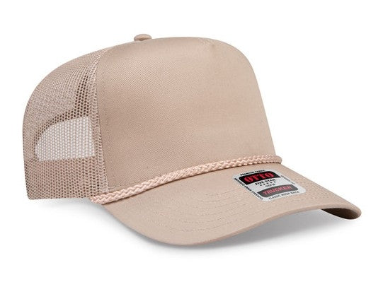 Budget Caps Otto Cotton Twill High Crown Golf Style Mesh Back 39-071