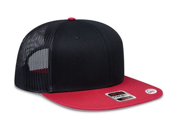 Otto Cotton Twill Flat Gray Under Visor Pro Style 141-1070